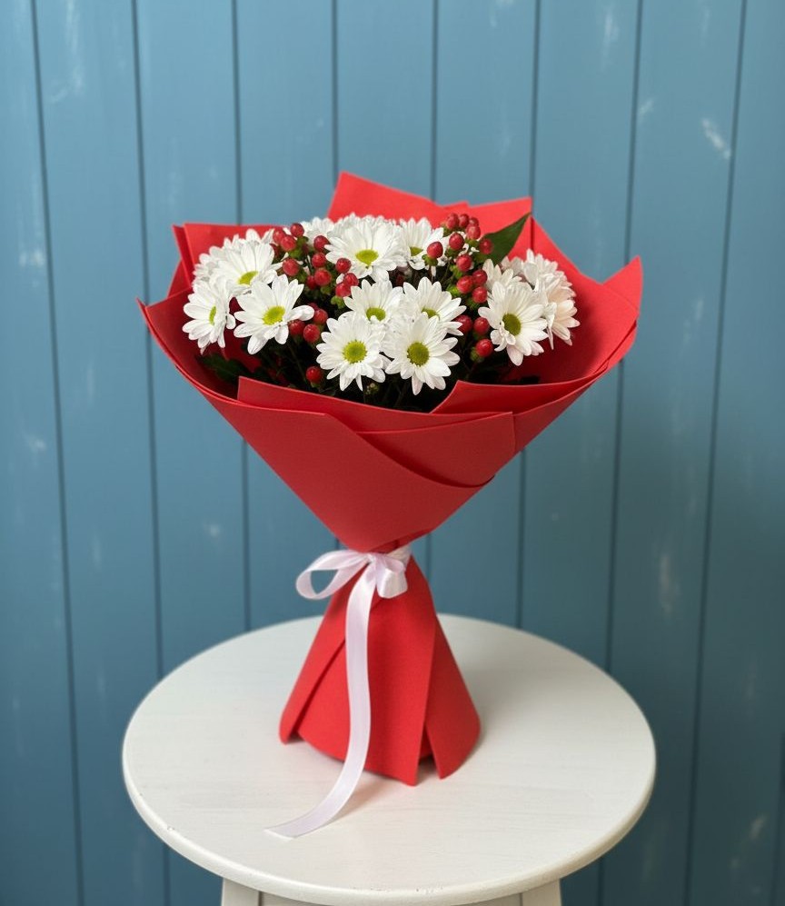 Букет цветов из: Хризантемы в Пятовском