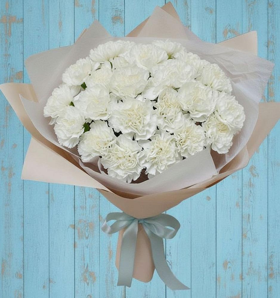 Букет цветов из: Гвоздики в Пятовском