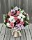 Букет цветов из: Альстромерии, Гвоздики, Розы и Хризантемы в Пятовском