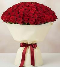 Букет 101 Красная роза Милано в Пятовском
