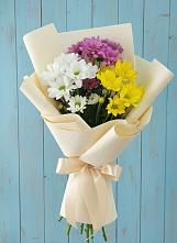 Букет цветов из:  Хризантемы #REPLACE_PRED# Пятовском