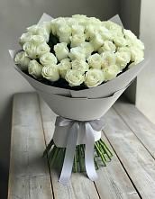 Букет 35 Белых роз в Пятовском