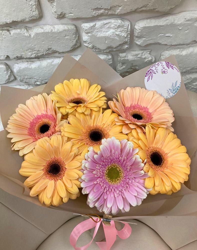 Букет цветов из: Герберы в Пятовском