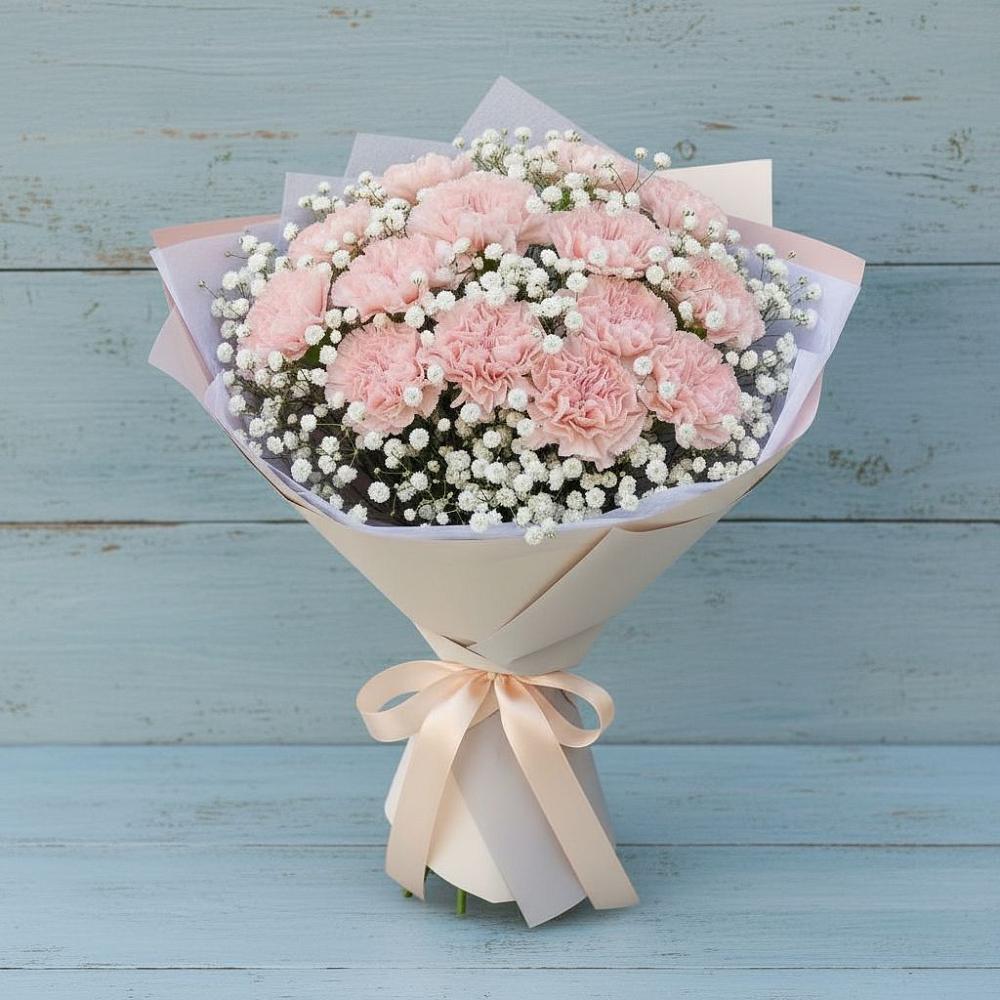 Букет цветов из: Гвоздики в Пятовском