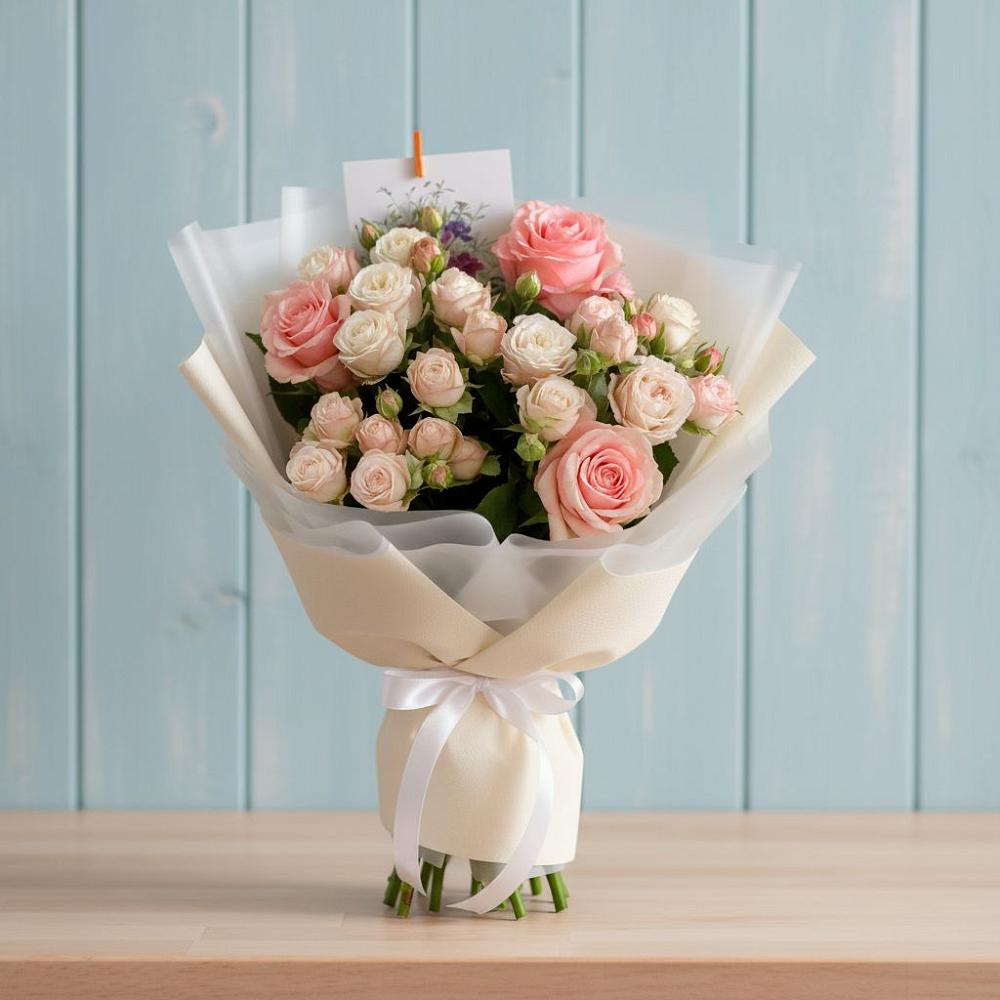 Букет цветов из: Розы в Пятовском