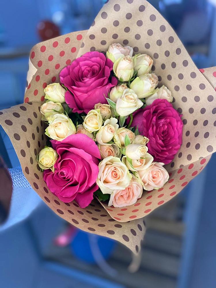 Букет цветов из: Розы в Пятовском