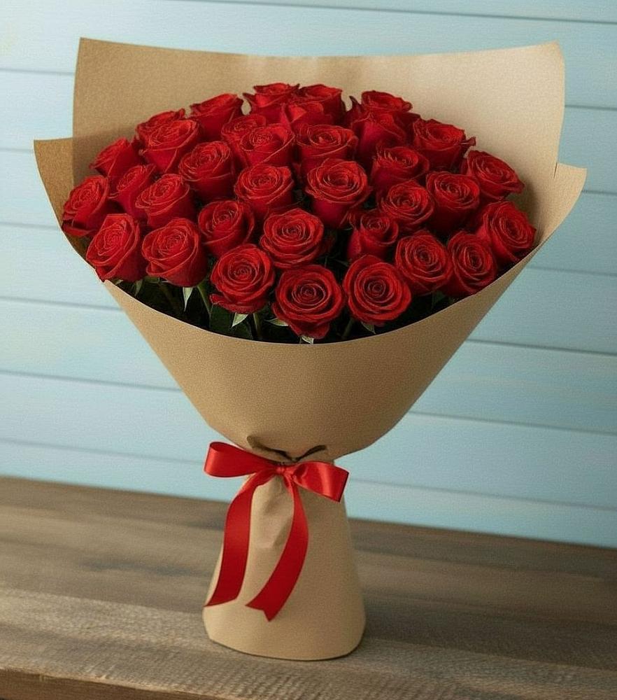 Букет Красные розы Милано в Пятовском