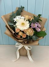 Букет цветов из:  Герберы и Хризантемы в Пятовском
