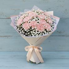 Букет цветов из:  Гвоздики в Пятовском