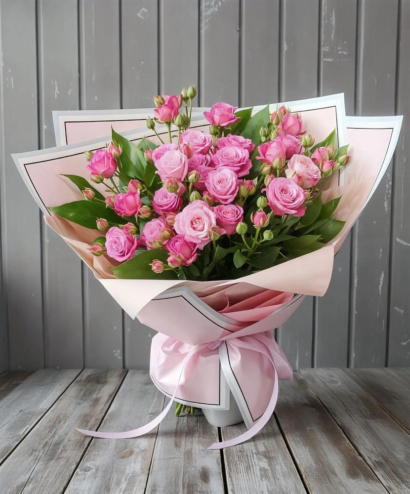 Букет Розовый кустик в Пятовском