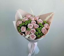 Букет цветов из:  Розы и Хризантемы в Пятовском