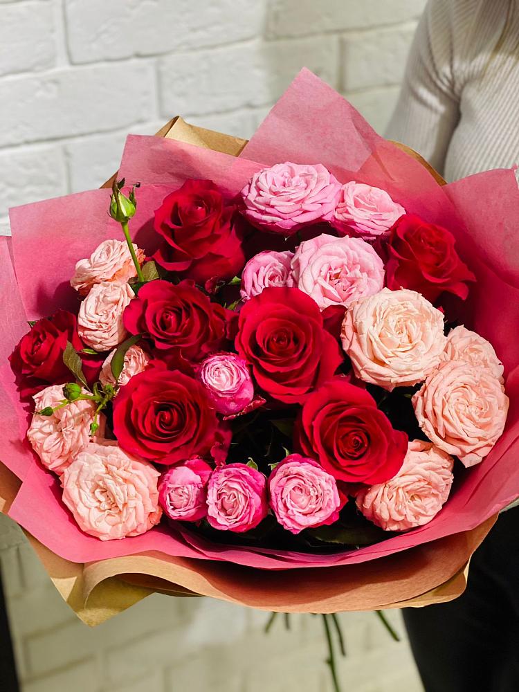 Букет цветов из: Розы в Пятовском