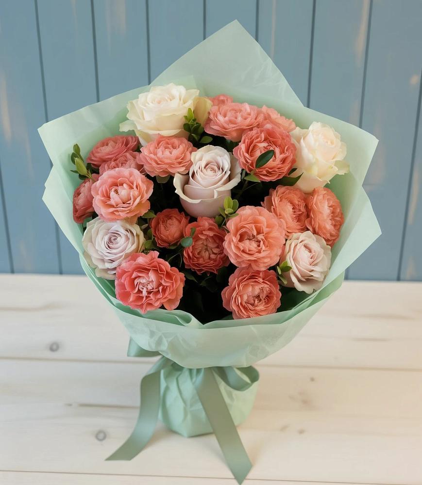 Букет цветов из: Розы в Пятовском