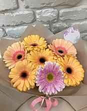 Букет цветов из:  Герберы #REPLACE_PRED# Пятовском