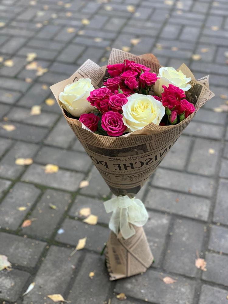 Букет цветов из: Розы в Пятовском