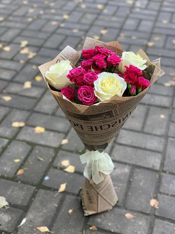 Букет цветов из: Розы в Пятовском