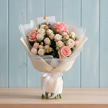 Букет цветов из:  Розы в Пятовском