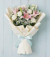 Букет цветов из:  Лилии в Пятовском