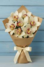 Букет цветов из:  Орхидеи и Розы в Пятовском